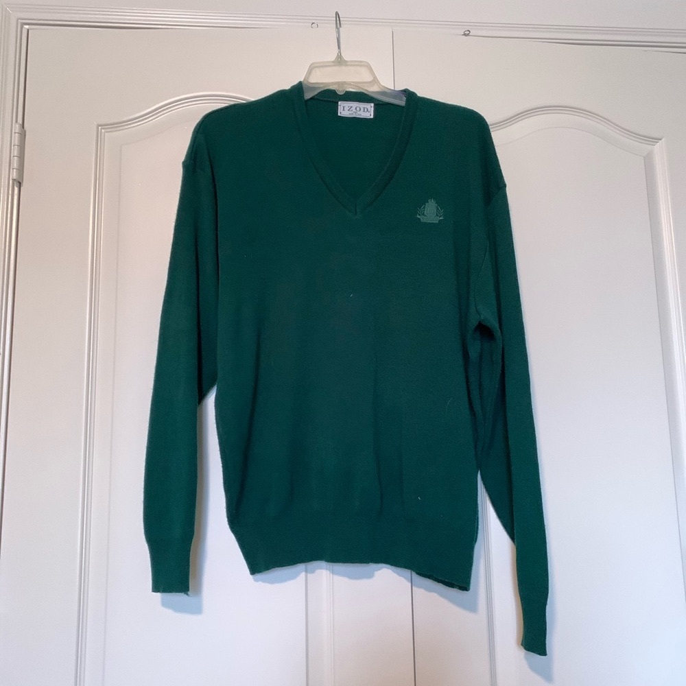 XXL IZOD hunter green pullover sweater